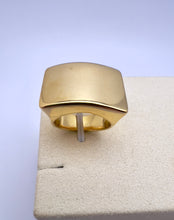 Load image into Gallery viewer, Heavy top square frosted ring