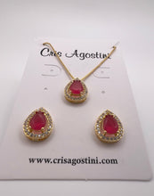 Load image into Gallery viewer, Drop princess updated jewelry set