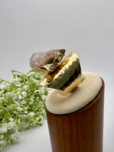 Load image into Gallery viewer, Natural agate stone ring
