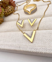 Load image into Gallery viewer, Life V selfsame gold plated jewelry set
