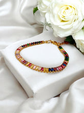 Load image into Gallery viewer, Small baguette color Valentina Collection bracelet
