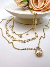 Load image into Gallery viewer, Three different sizes and layers necklace
