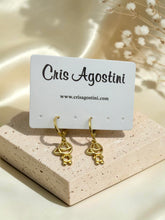 Load image into Gallery viewer, Plain child figure charm earrings
