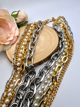 Load image into Gallery viewer, Five different layers Seductive Collection necklace
