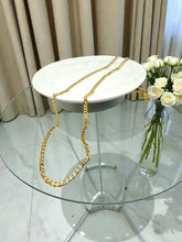 Load image into Gallery viewer, Long grumet chain 3mm necklace
