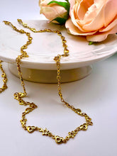Load image into Gallery viewer, Mini heart and stars long necklace
