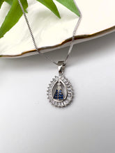 Load image into Gallery viewer, Our Lady of Aparecida drop cz necklace
