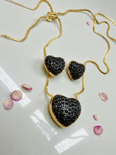 Load image into Gallery viewer, High quality small heart cz color Valentina Set
