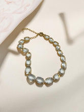 Load image into Gallery viewer, Oval crystal choker necklace Valentina Collection
