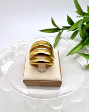 Load image into Gallery viewer, Chunky four layers ring
