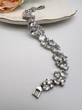 Load image into Gallery viewer, Luxury party bracelet large cz Valentina
