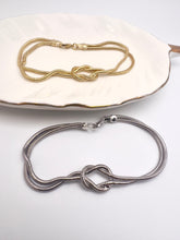 Load image into Gallery viewer, Double mesh snake knot bracelet
