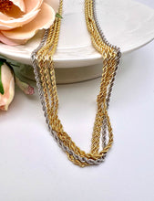 Load image into Gallery viewer, Vintage classic  rope chain 2.5 mm necklace
