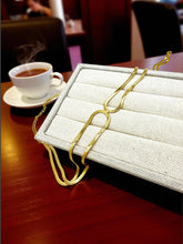 Load image into Gallery viewer, Double ribbon choker necklace
