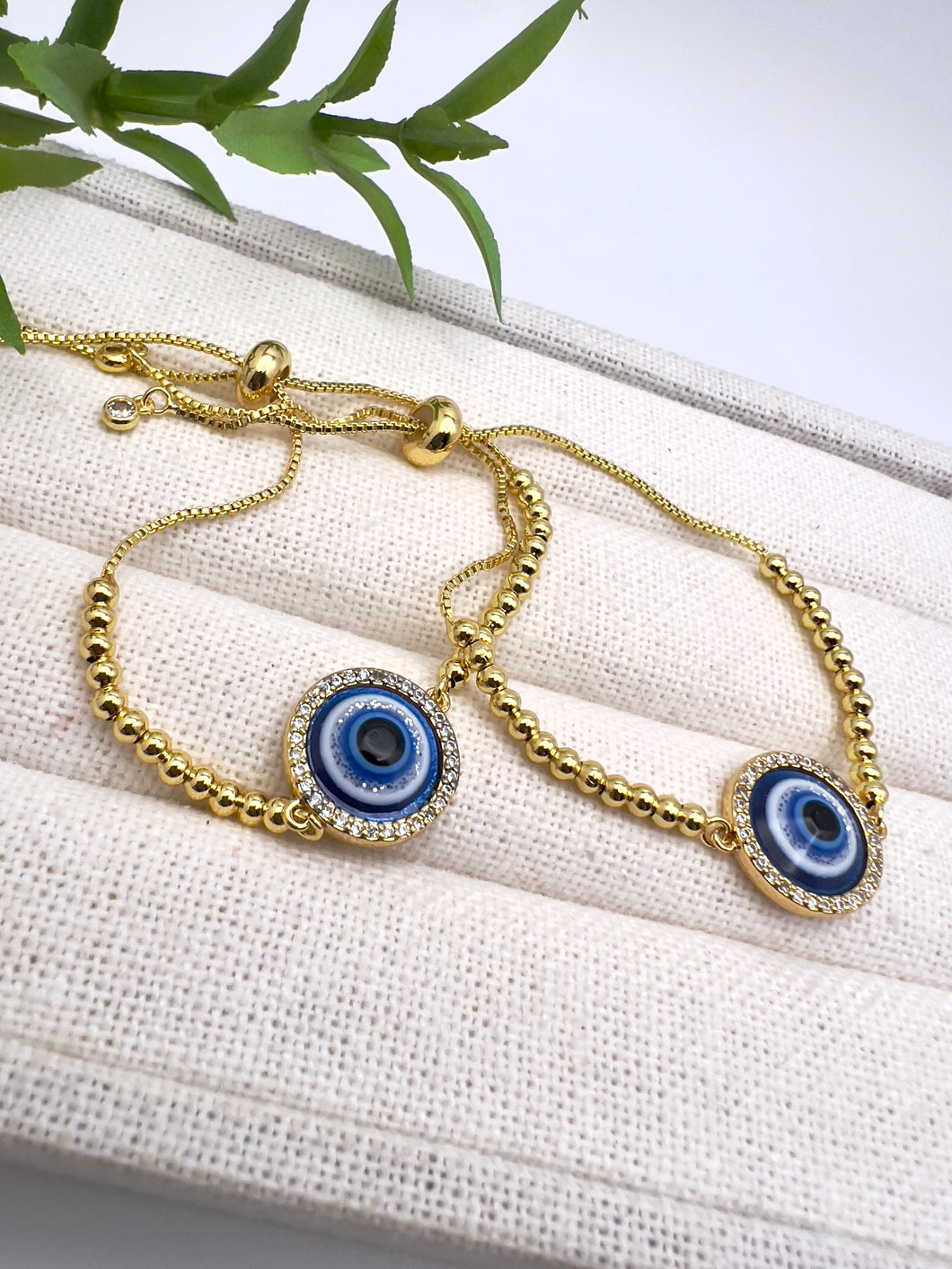 Luck greek eye adjustable bracelet