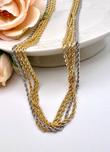 Load image into Gallery viewer, Vintage classic  rope chain 2.5 mm necklace
