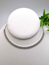 Load image into Gallery viewer, Mini pearl cz diamond choker necklace
