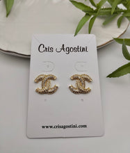 Load image into Gallery viewer, Famous CC design brand earrings
