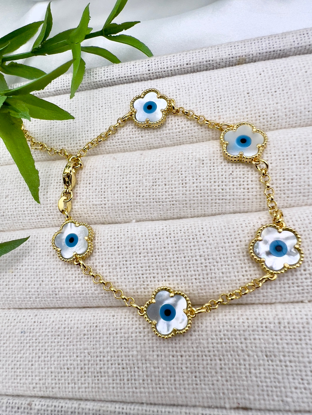 Van Cley greek eye bracelet