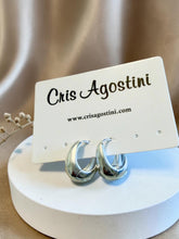 Load image into Gallery viewer, Chunky dome huggie earrings
