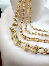 Load image into Gallery viewer, Links of different sizes inspired by Tiffy necklace
