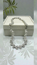 Load image into Gallery viewer, Luxury diamond cz heart choker necklace
