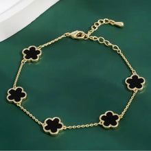 Load image into Gallery viewer, Van Clay small clovers bracelet
