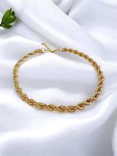 Load image into Gallery viewer, Chunky Rope Chain choker necklace
