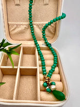 Load image into Gallery viewer, Crystal and jade amazonite necklace
