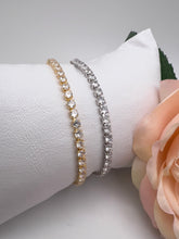 Load image into Gallery viewer, New tennis choker 3mm cz bracelet
