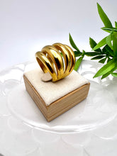 Load image into Gallery viewer, Chunky four layers ring
