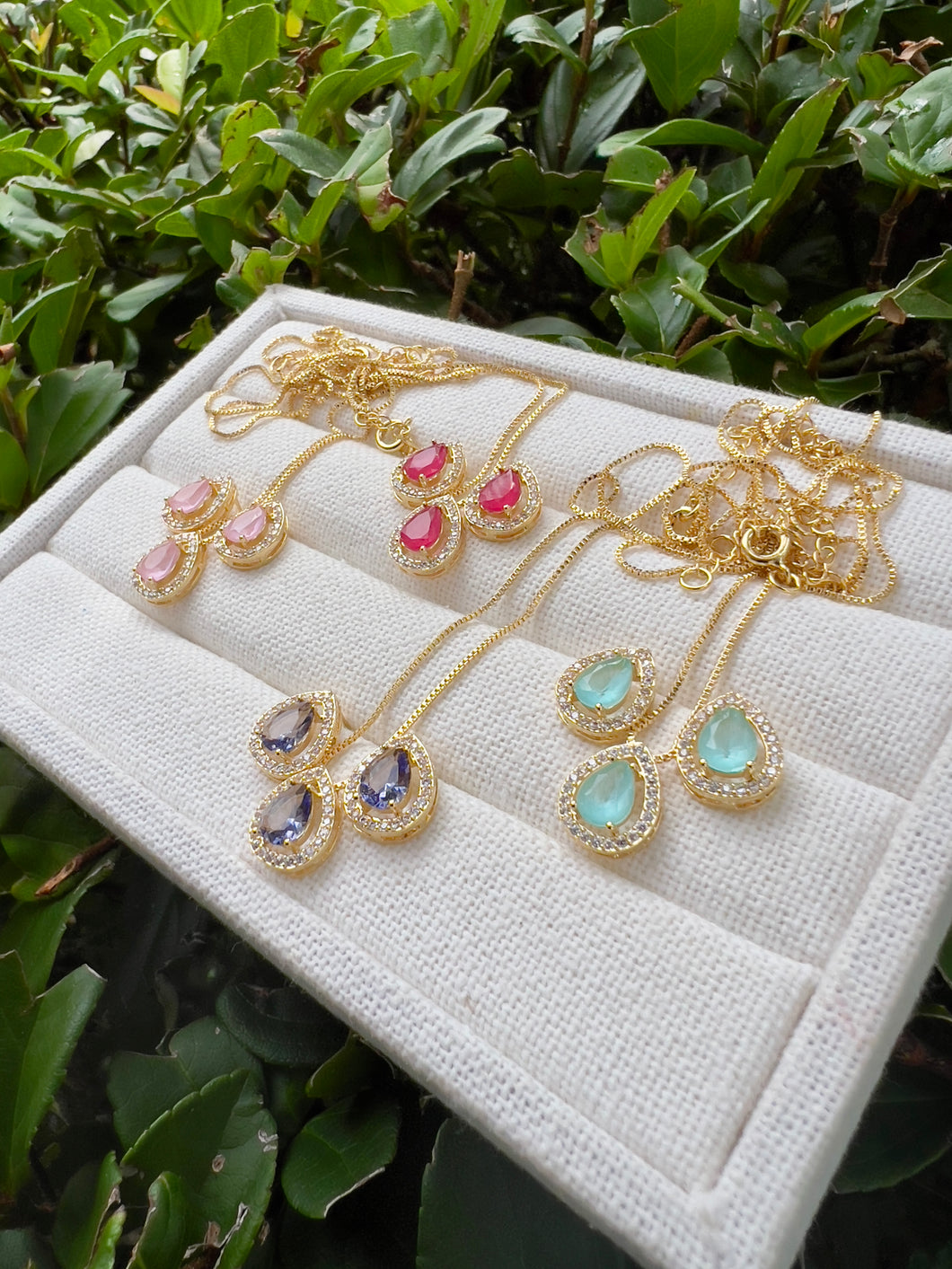 Drop princess updated jewelry set