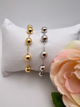 Load image into Gallery viewer, Medium ball carryer link bracelet in sequence
