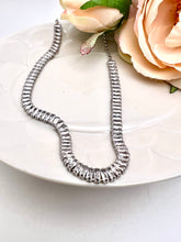 Load image into Gallery viewer, Delicate diamond cz choker necklace Valentina Collection
