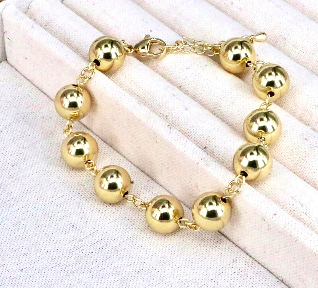 Basic ball 8 mm bracelet