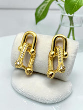 Load image into Gallery viewer, Push back style Selfsame Tiffy earrings
