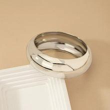 Load image into Gallery viewer, Wide smooth classic bangle bracelet
