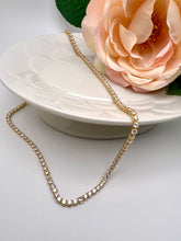 Load image into Gallery viewer, Tennis choker small cz necklace
