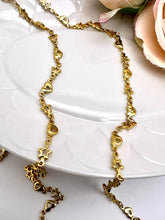Load image into Gallery viewer, Mini heart and stars long necklace
