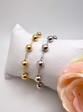 Load image into Gallery viewer, Medium ball carryer link bracelet in sequence
