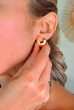 Load image into Gallery viewer, Chunky heart shaped hook earrings

