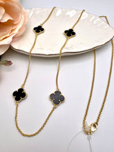 Load image into Gallery viewer, Clover flat VC long necklace
