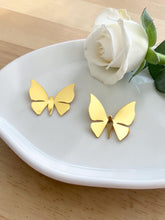 Load image into Gallery viewer, Polished elegant butterfly earrings
