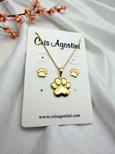 Load image into Gallery viewer, Dog paw jewelry set
