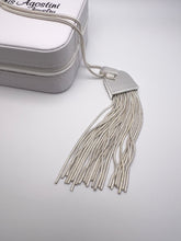 Load image into Gallery viewer, Long tassel snake chain necklace
