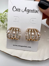 Load image into Gallery viewer, Studded 5 layers jacket earrings
