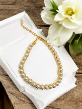 Load image into Gallery viewer, Pearl tennis bracelet
