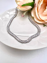 Load image into Gallery viewer, Delicate diamond cz choker necklace Valentina Collection
