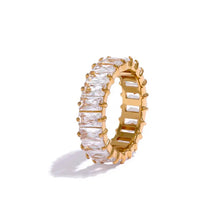 Load image into Gallery viewer, Full high quality baguette ring
