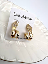 Load image into Gallery viewer, Bugarii serpent earrings 23
